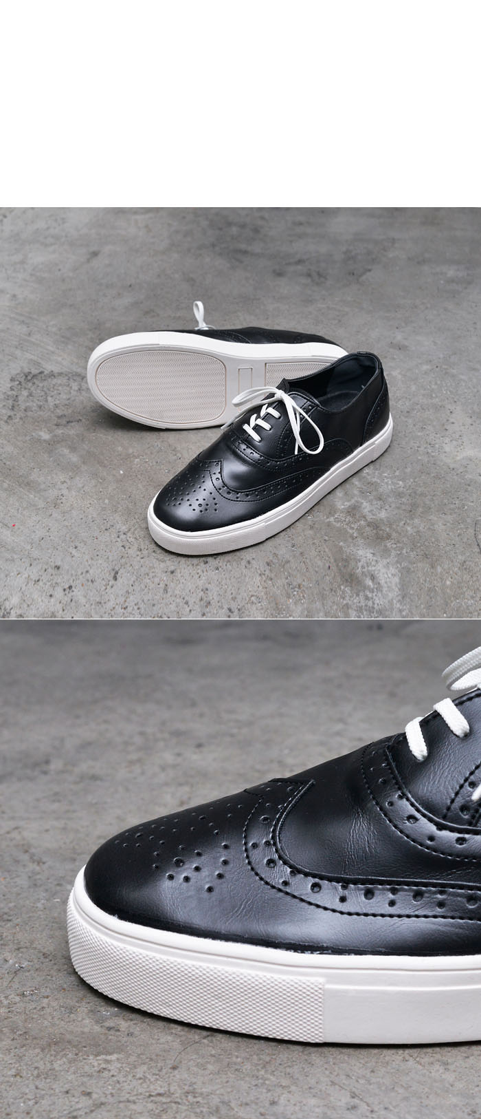 wingtip sneaker shoes